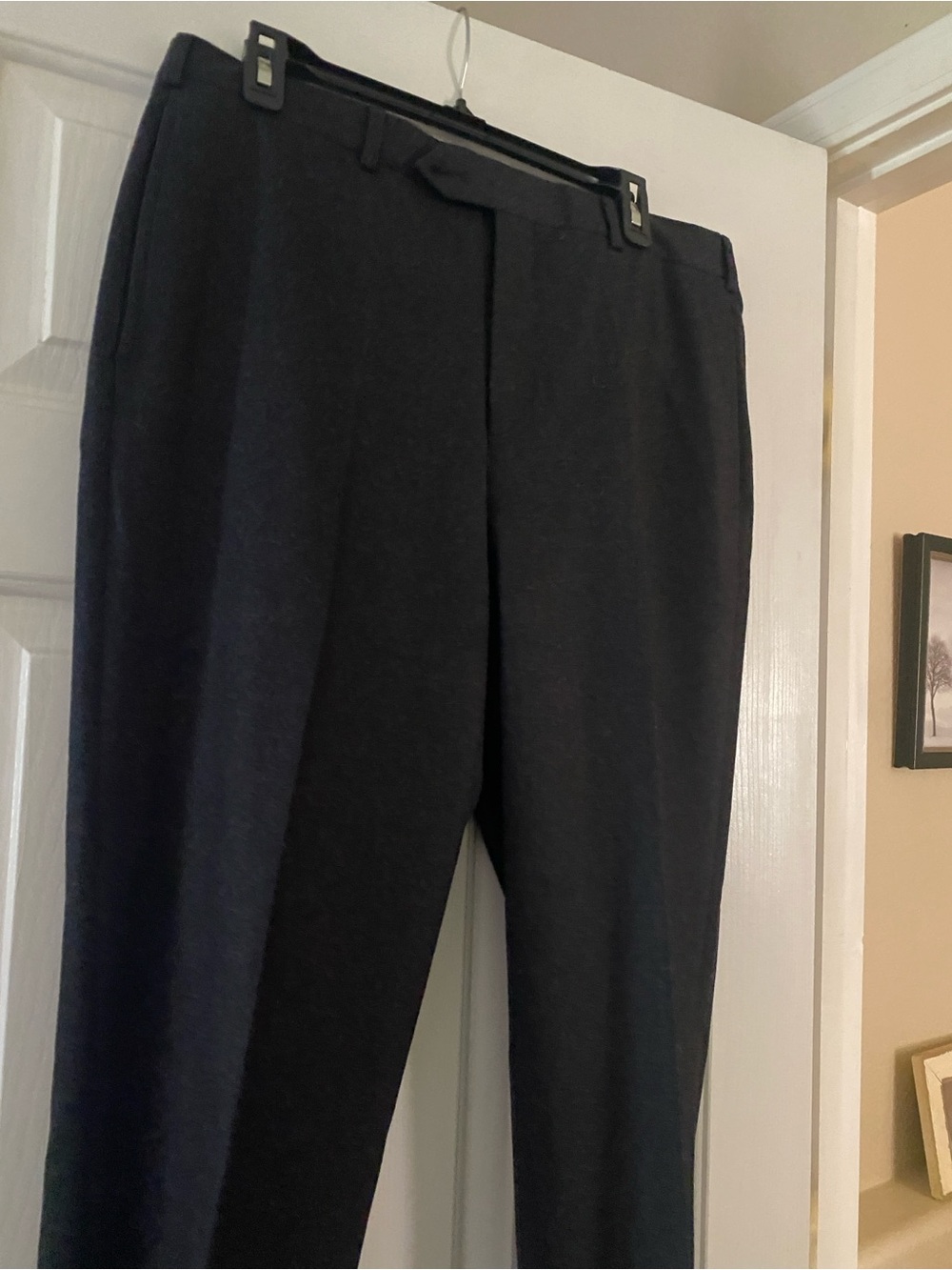 Brooks Brothers Men's charcoal gray Straight Dress Pants100% wool Regent Fit